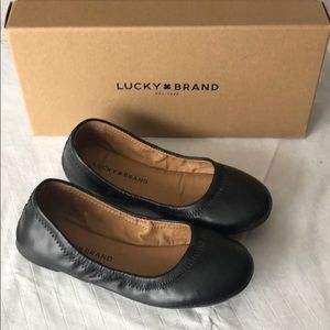 Lucky Brand, black girls flats